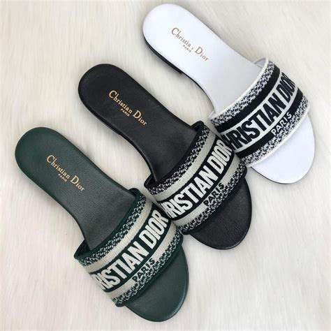 mule christian dior femme|Christian Dior slides for women.